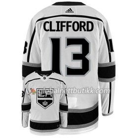 Los Angeles Kings Hockeydrakt KYLE CLIFFORD 13 Hvit Adidas Authentic - Herre